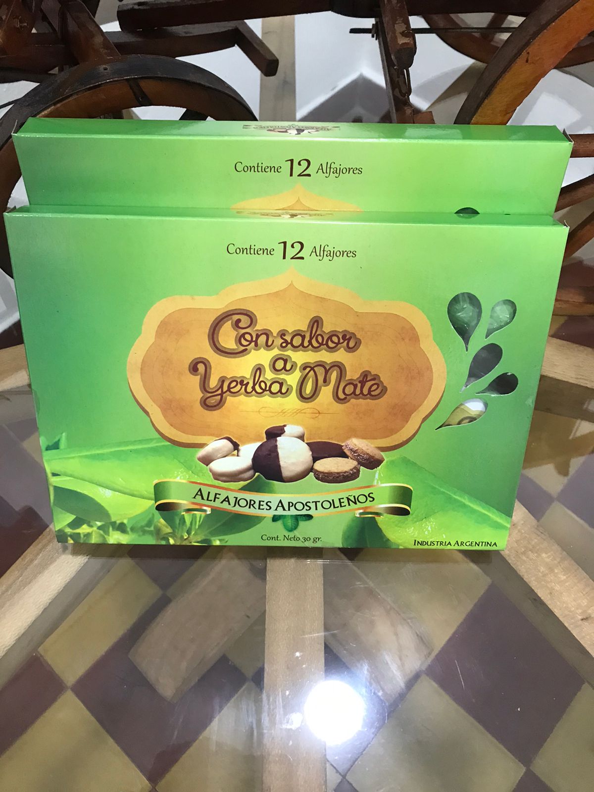 Alfajores de chocolate