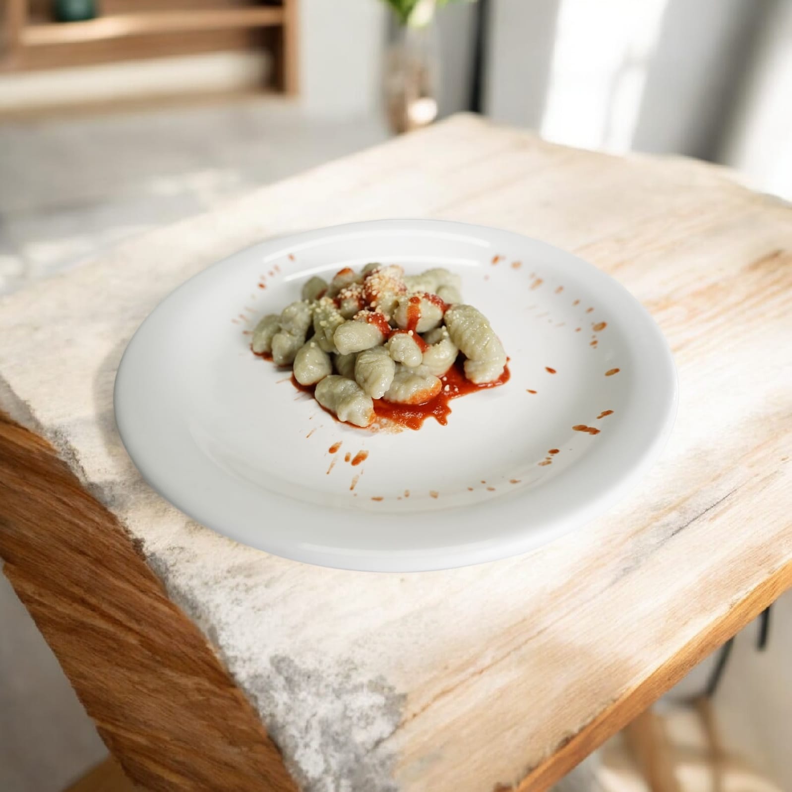 Ñoquis de Yerba Mate